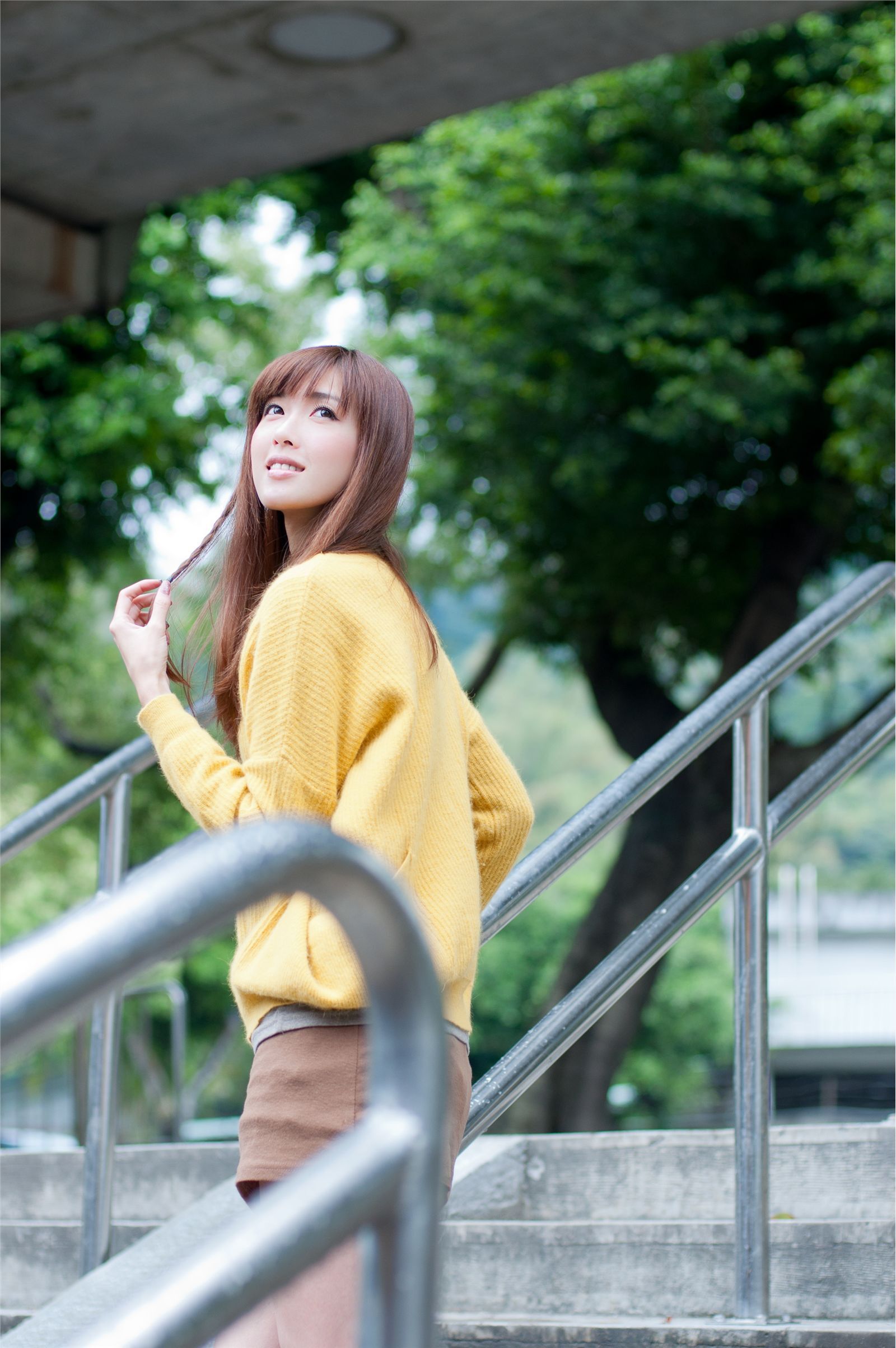 台湾清纯美女 Kila晶晶 高清街拍写真